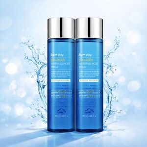Lot 2 Farmstay Collagen Water Full Moist Serum 250ml K-Beauty Hydrating